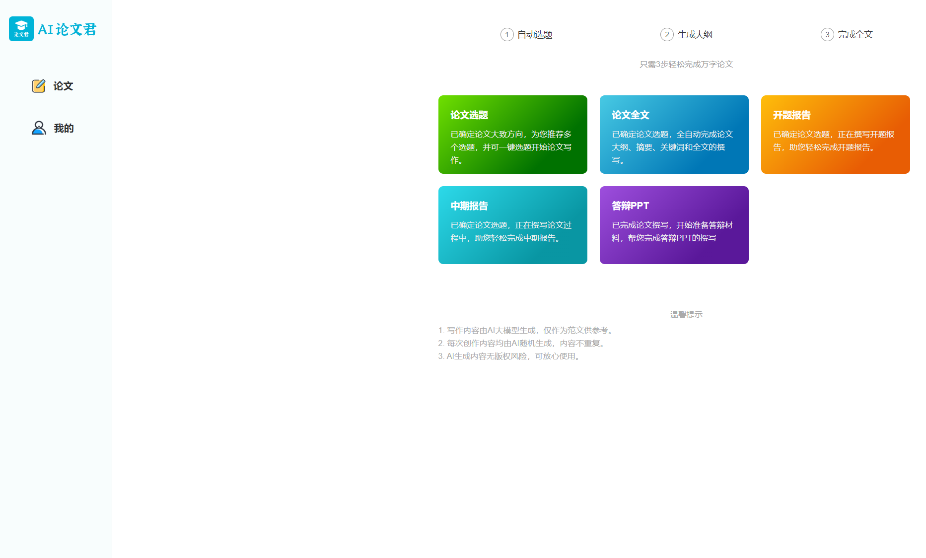 AI论文君