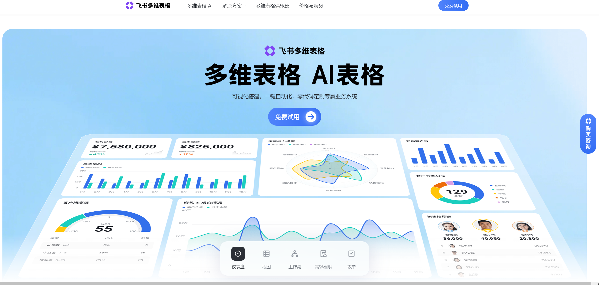 飞书多维表格