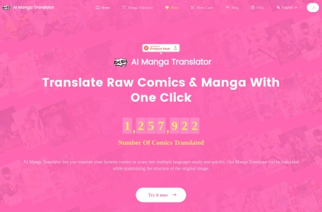 AI Manga Translator
