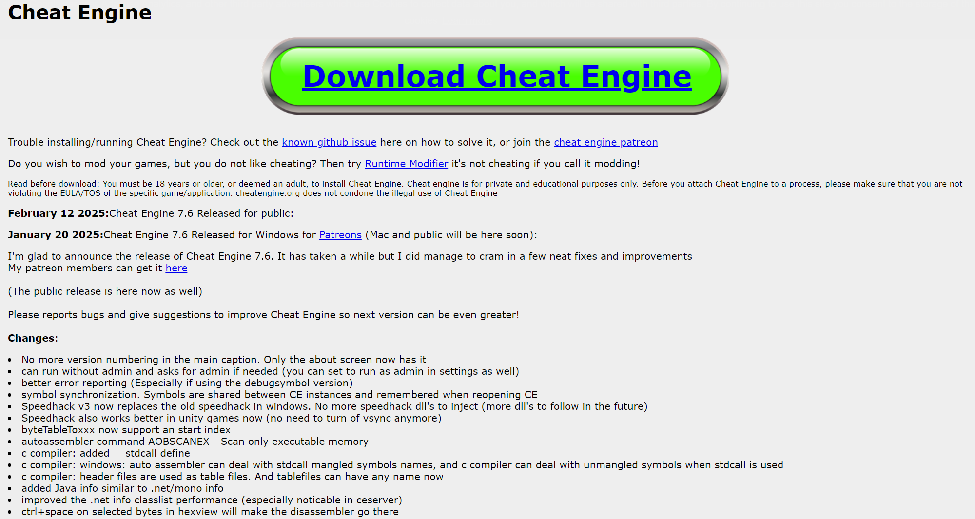 Cheat Engine