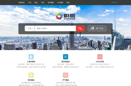 职业圈简历模板