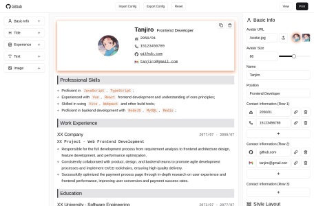 Resume Builder